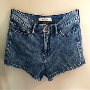 Hollister High Waisted Jean Shorts
